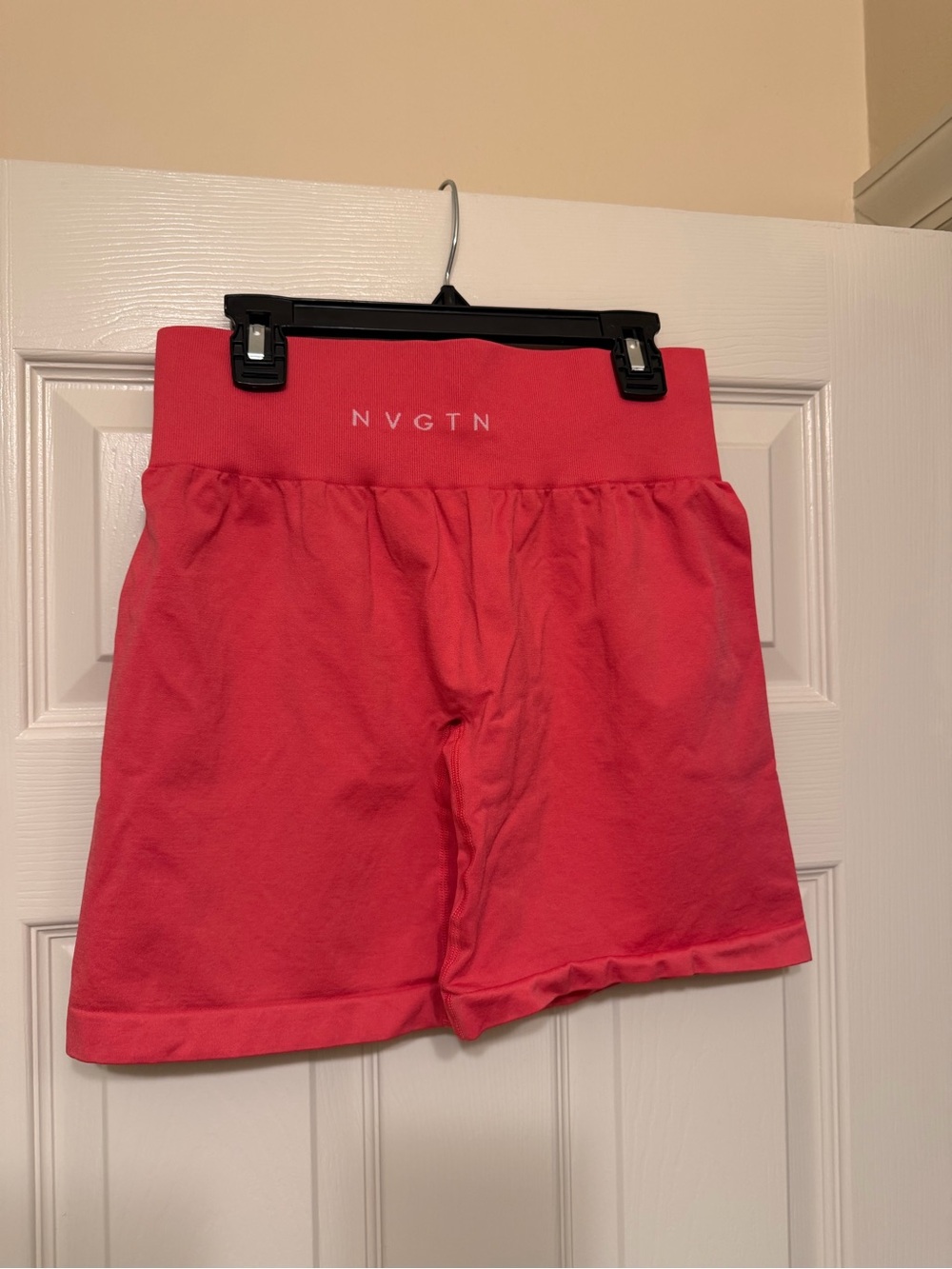 NVGTN Neon Pink Athletic Biker Shorts